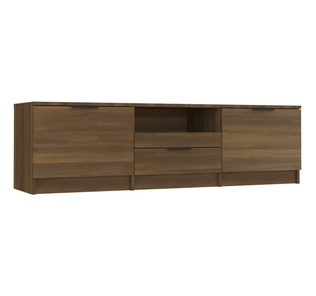 furnicato TV-Schrank Braun Eichen-Optik 140x35x40 cm Holzwerkstoff (1-St) von furnicato