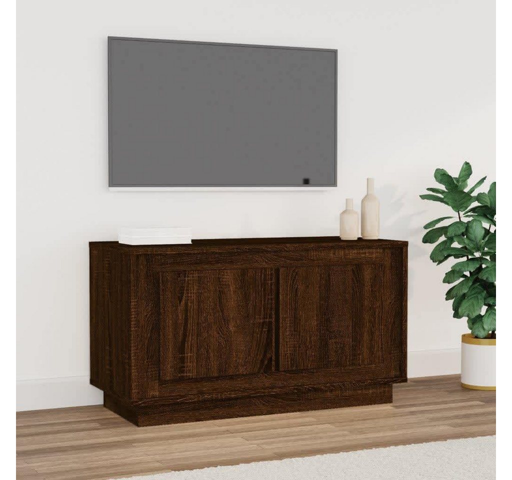 furnicato TV-Schrank Braun Eichen-Optik 80x35x45 cm Holzwerkstoff (1-St) von furnicato