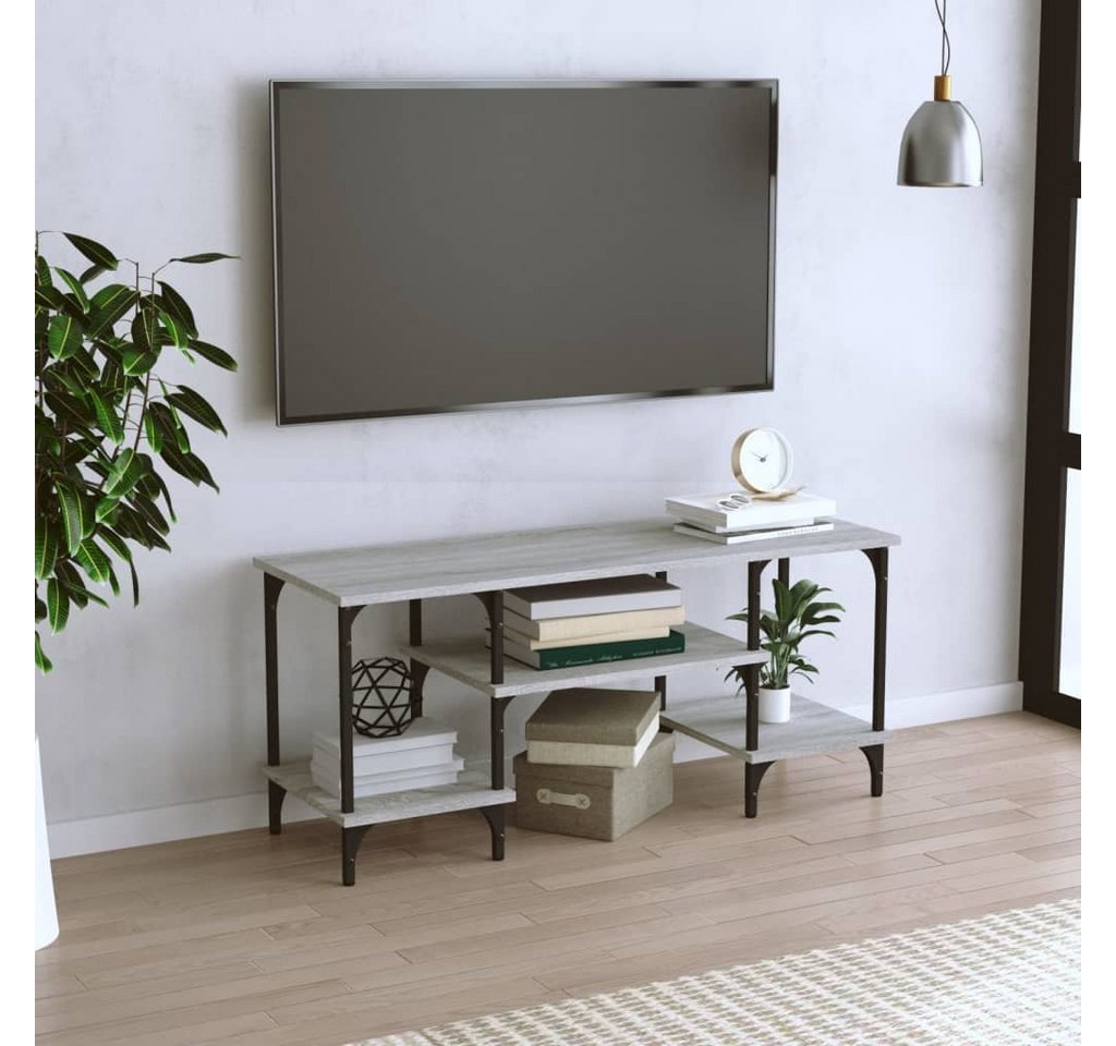 furnicato TV-Schrank Grau Sonoma 102x35x45,5 cm Holzwerkstoff (1-St) von furnicato