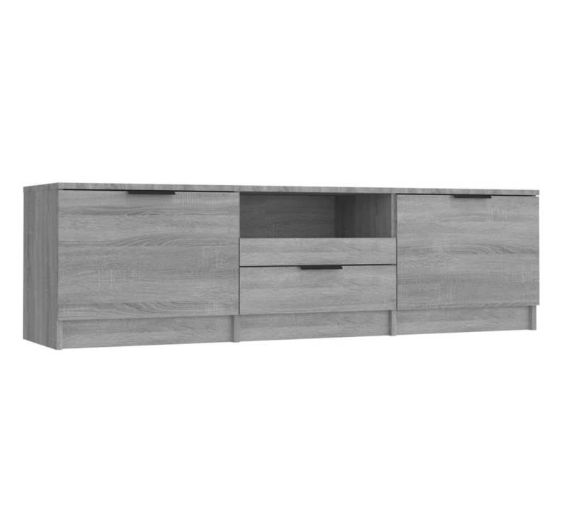furnicato TV-Schrank Grau Sonoma 140x35x40 cm Holzwerkstoff (1-St) von furnicato