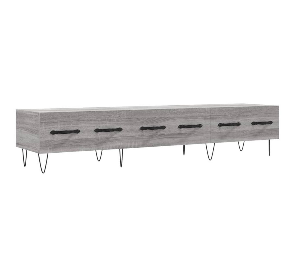 furnicato TV-Schrank Grau Sonoma 150x36x30 cm Holzwerkstoff (1-St) von furnicato