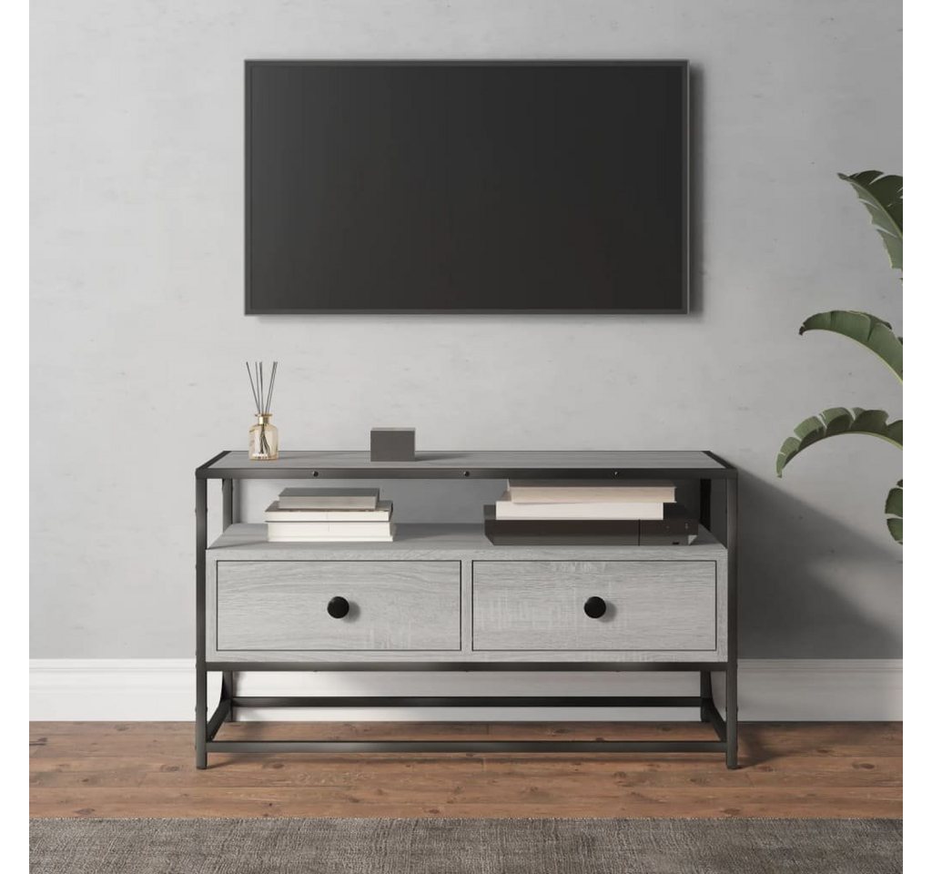furnicato TV-Schrank Grau Sonoma 80x35x45 cm Holzwerkstoff (1-St) von furnicato