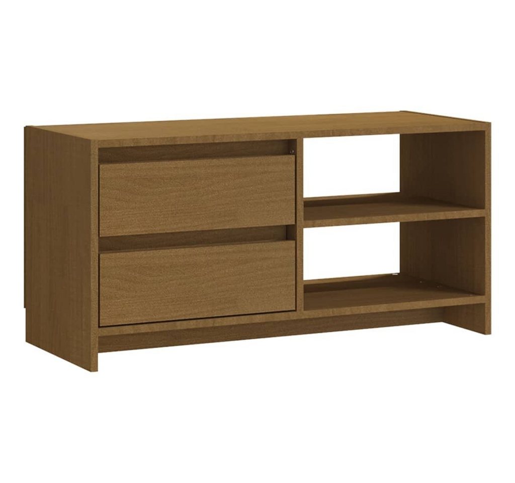furnicato TV-Schrank Honigbraun 80x31x39 cm Massivholz Kiefer (1-St) furnicato TV-Schrank Honigbraun 80x31x39 cm Massivholz Kiefer (1-St) von furnicato