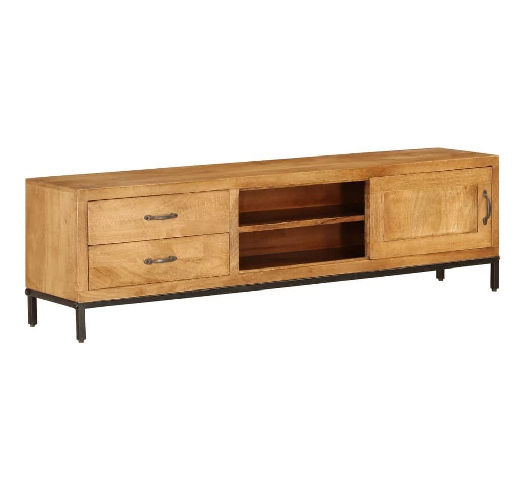 furnicato TV-Schrank Mangoholz Massiv 140 x 30 x 40 cm von furnicato