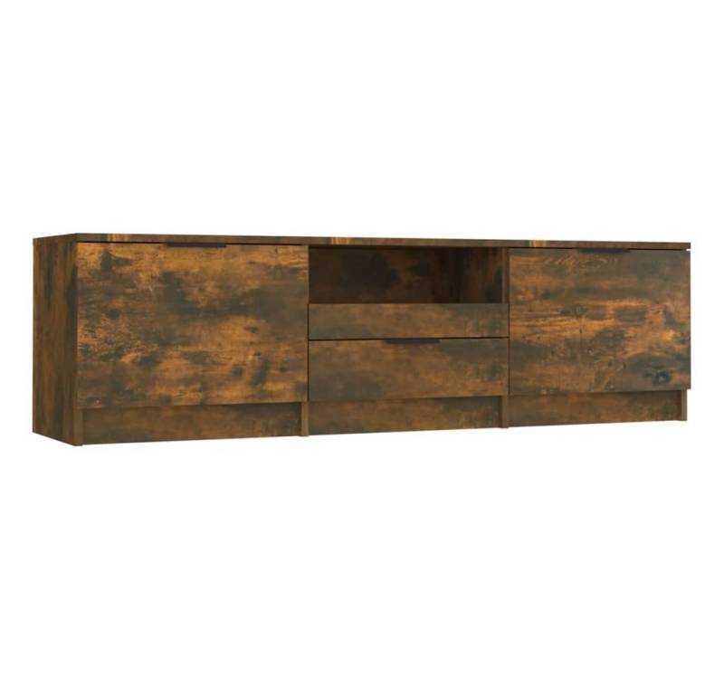 furnicato TV-Schrank Räuchereiche 140x35x40 cm Holzwerkstoff (1-St) von furnicato