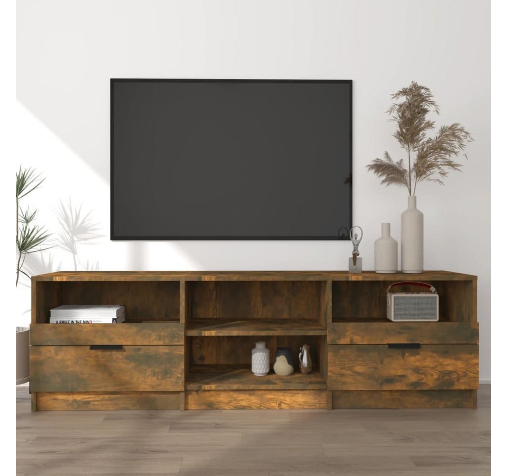 furnicato TV-Schrank Räuchereiche 150x33,5x45 cm Holzwerkstoff (1-St) von furnicato