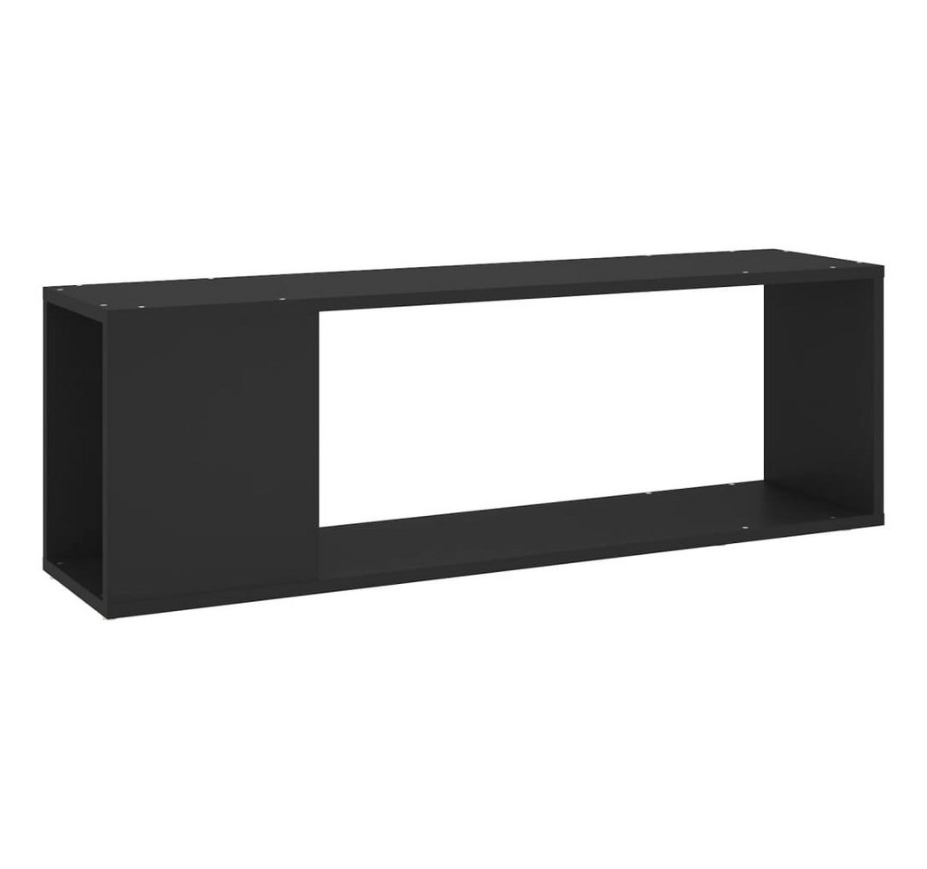 furnicato TV-Schrank Schwarz 100x24x32 cm Holzwerkstoff von furnicato