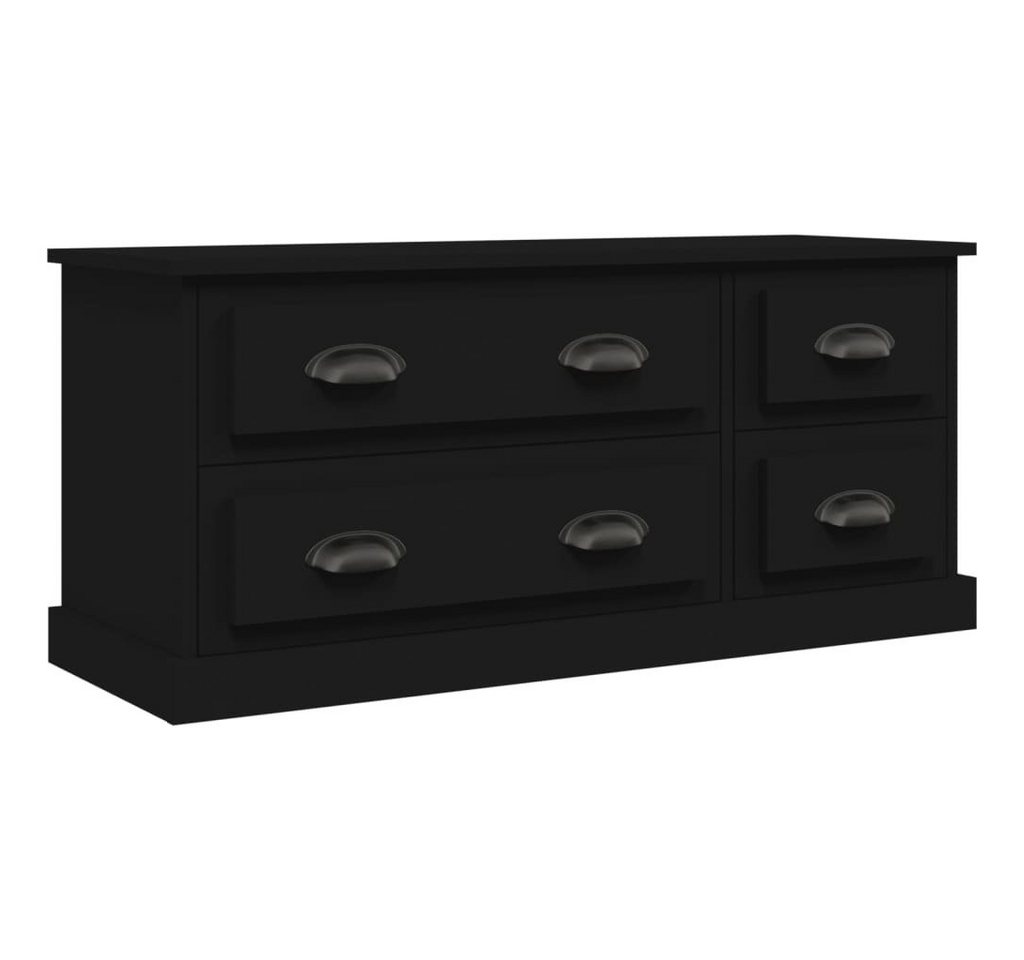 furnicato TV-Schrank Schwarz 100x35,5x45 cm Holzwerkstoff (1-St) furnicato TV-Schrank Schwarz 100x35,5x45 cm Holzwerkstoff (1-St) von furnicato