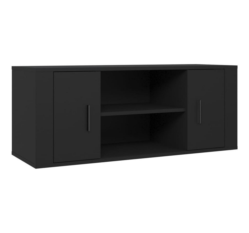 furnicato TV-Schrank Schwarz 100x35x40 cm Holzwerkstoff (1-St) von furnicato