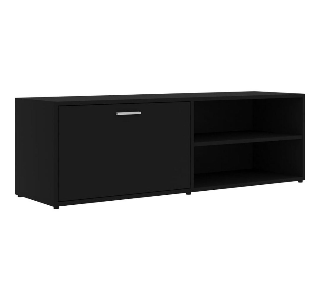 furnicato TV-Schrank Schwarz 120x34x37 cm Holzwerkstoff (1-St) furnicato TV-Schrank Schwarz 120x34x37 cm Holzwerkstoff (1-St) von furnicato