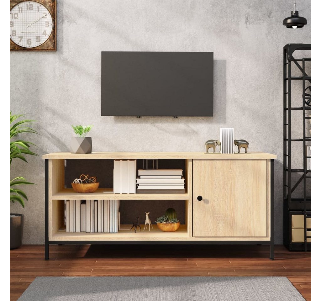furnicato TV-Schrank Sonoma-Eiche 100x40x45 cm Holzwerkstoff (1-St) von furnicato