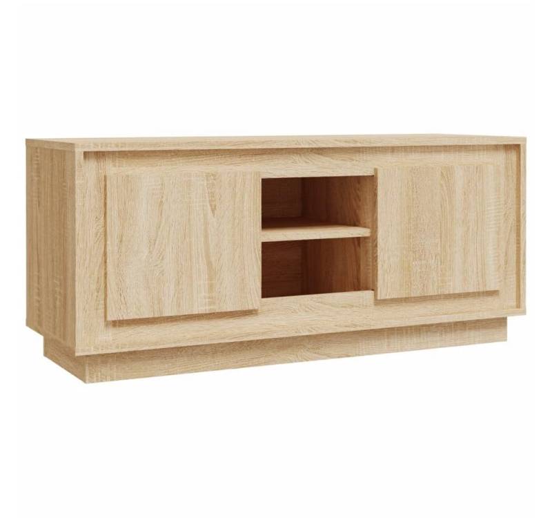 furnicato TV-Schrank Sonoma-Eiche 102x35x45 cm Holzwerkstoff (1-St) von furnicato