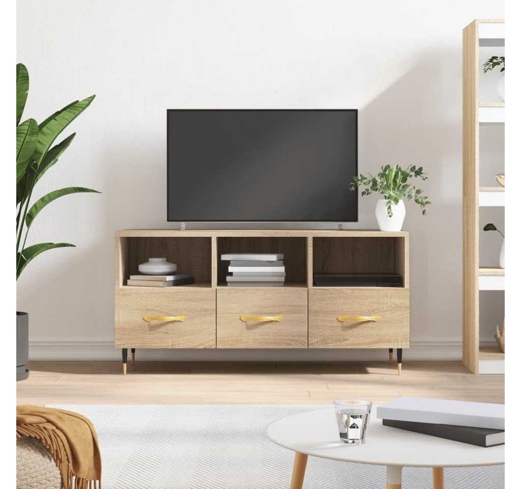 furnicato TV-Schrank Sonoma-Eiche 102x36x50 cm Holzwerkstoff von furnicato