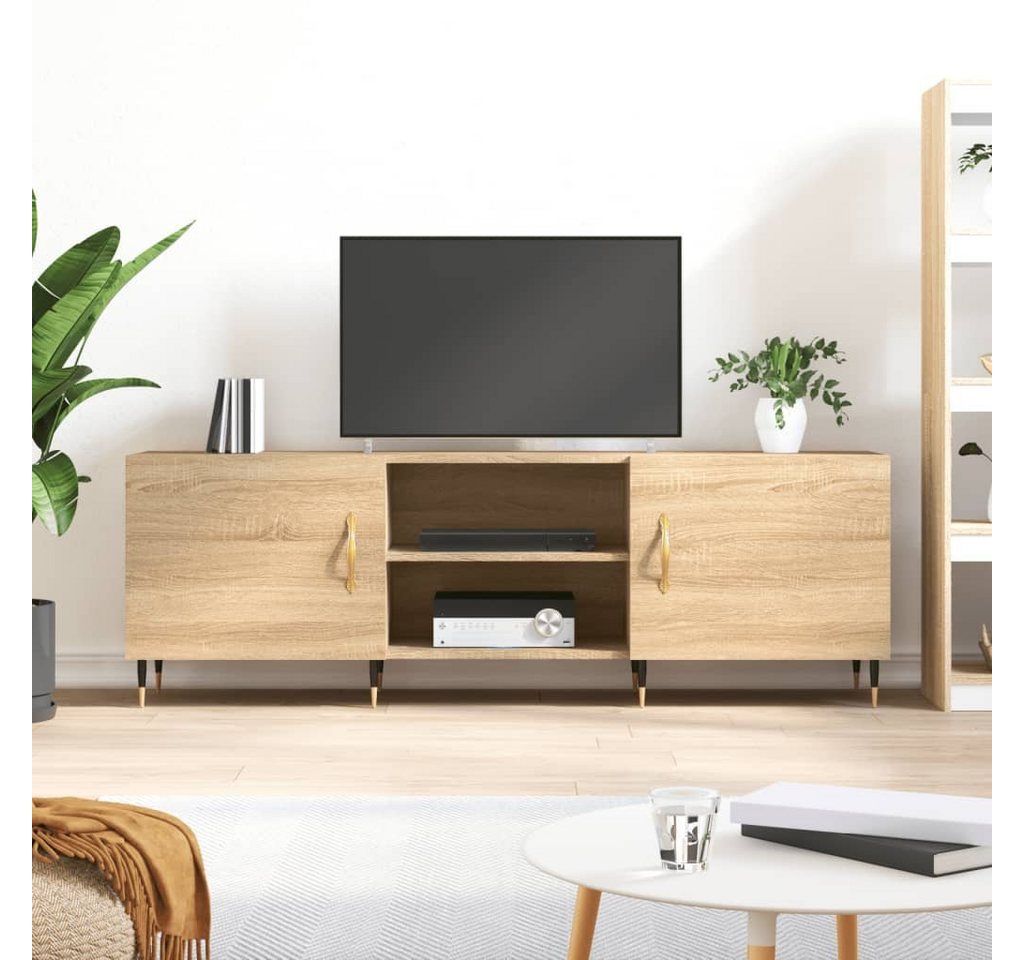 furnicato TV-Schrank Sonoma-Eiche 150x30x50 cm Holzwerkstoff von furnicato
