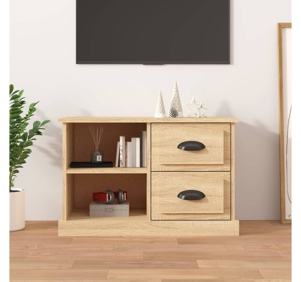 furnicato TV-Schrank Sonoma-Eiche 73x35,5x47,5 cm Holzwerkstoff von furnicato