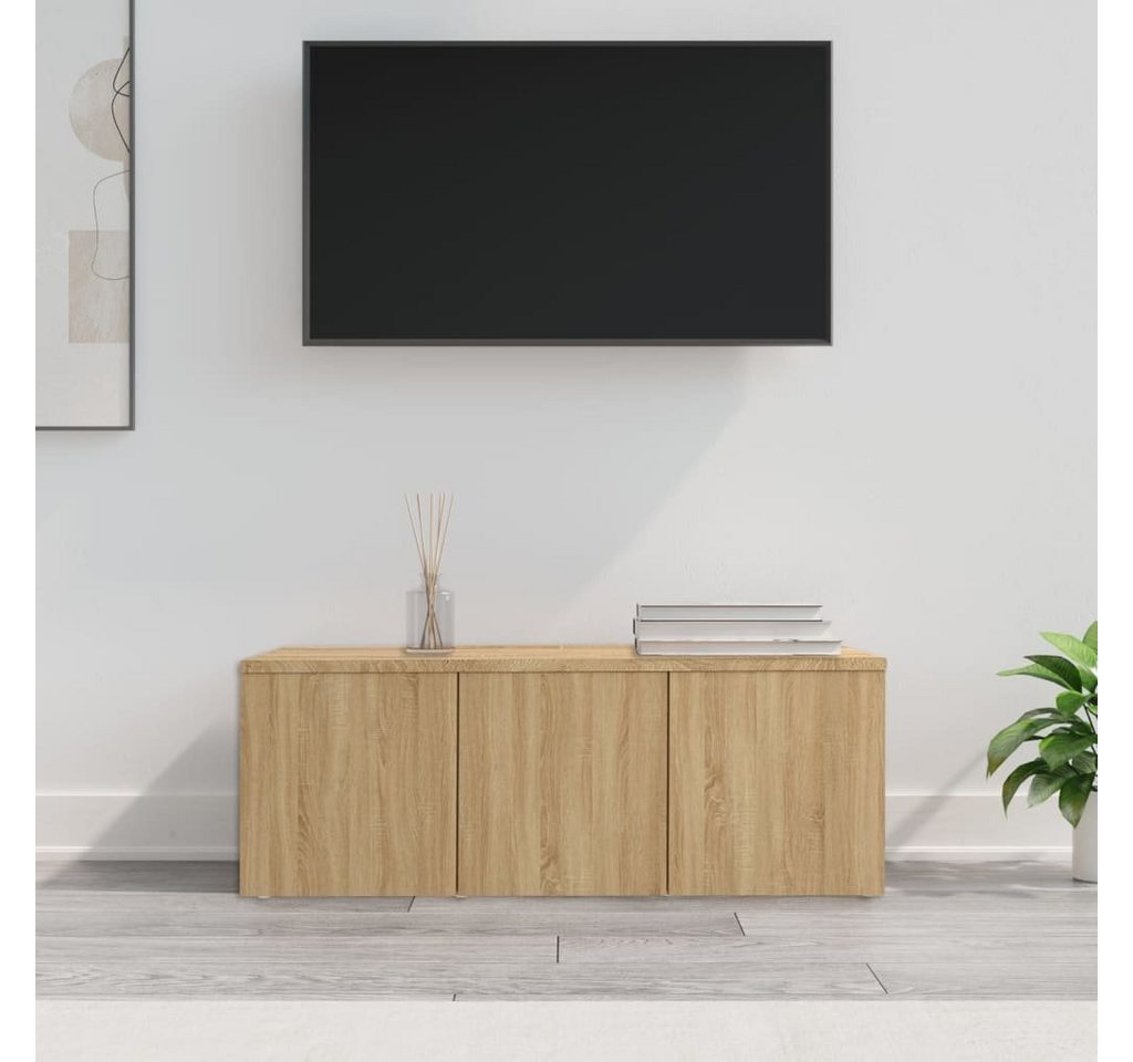 furnicato TV-Schrank Sonoma-Eiche 80x34x30 cm Holzwerkstoff von furnicato