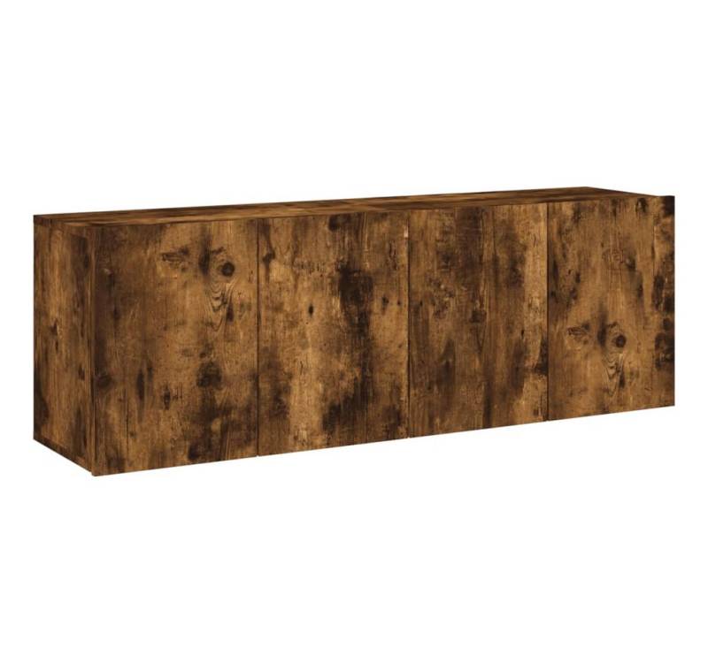 furnicato TV-Schrank TV-Wandschränke 2 Stk. Räuchereiche 60x30x41 cm (2-St) von furnicato