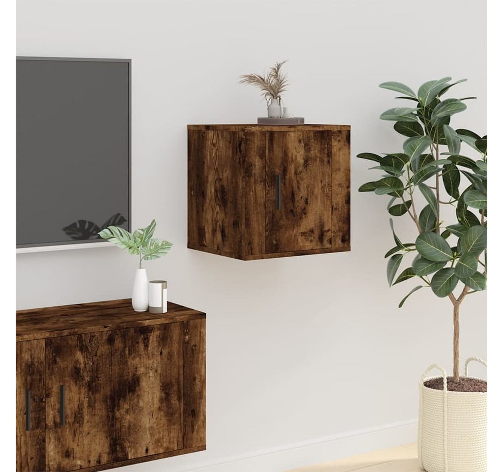 furnicato TV-Schrank TV-Wandschrank Räuchereiche 40x34,5x40 cm (1-St) von furnicato