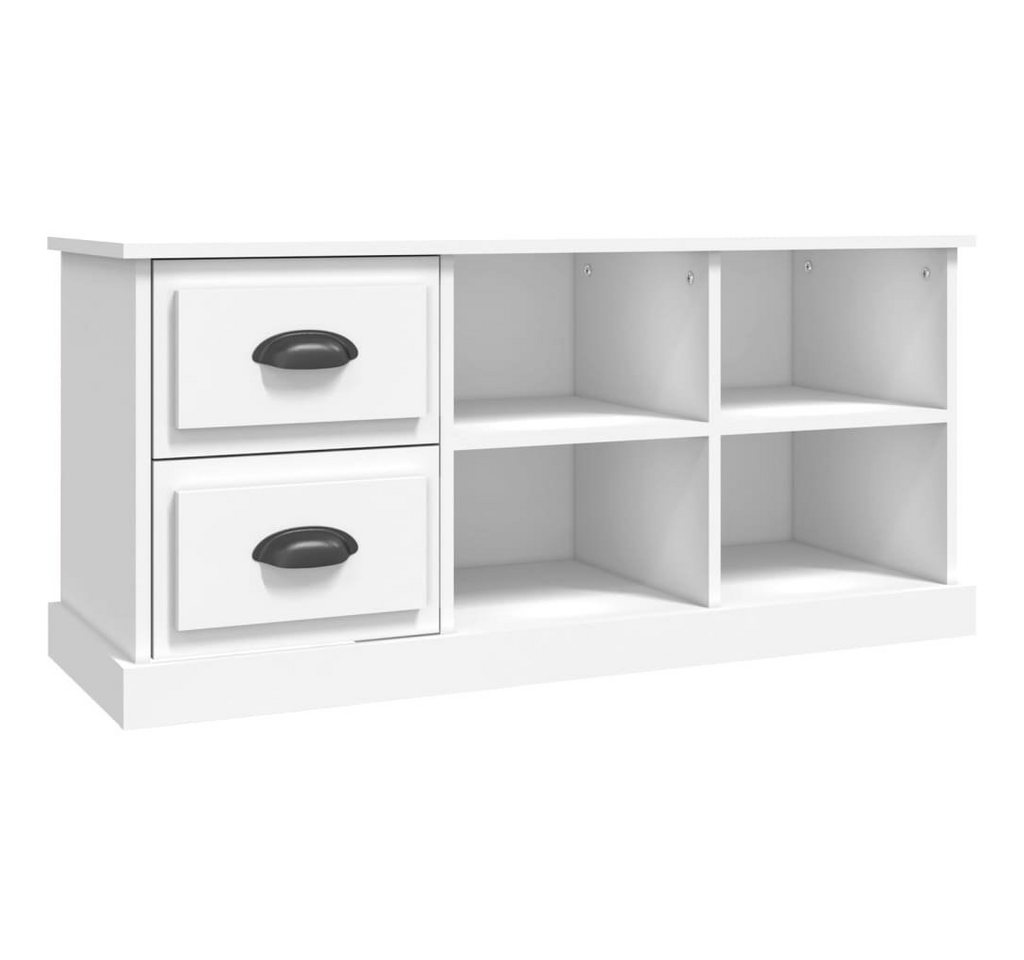 furnicato TV-Schrank Weiß 102x35,5x47,5 cm Holzwerkstoff (1-St) von furnicato