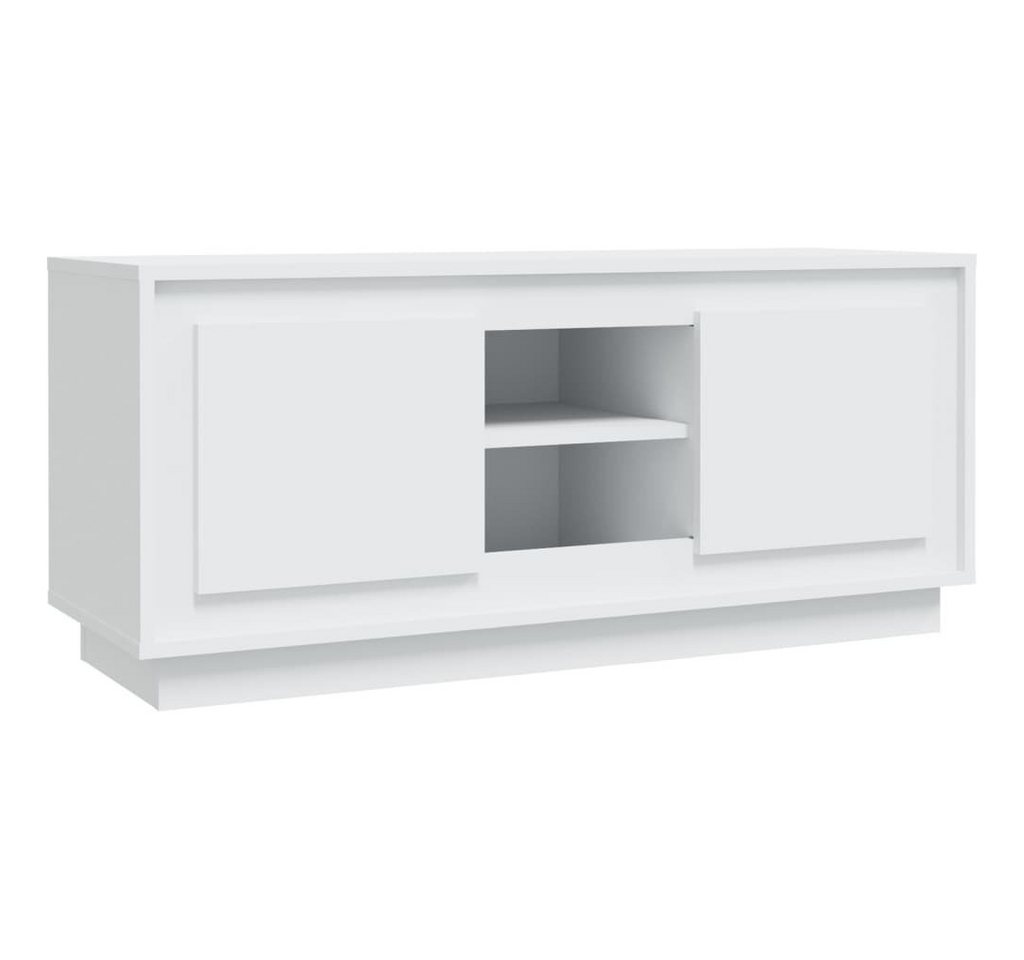 furnicato TV-Schrank Weiß 102x35x45 cm Holzwerkstoff (1-St) von furnicato