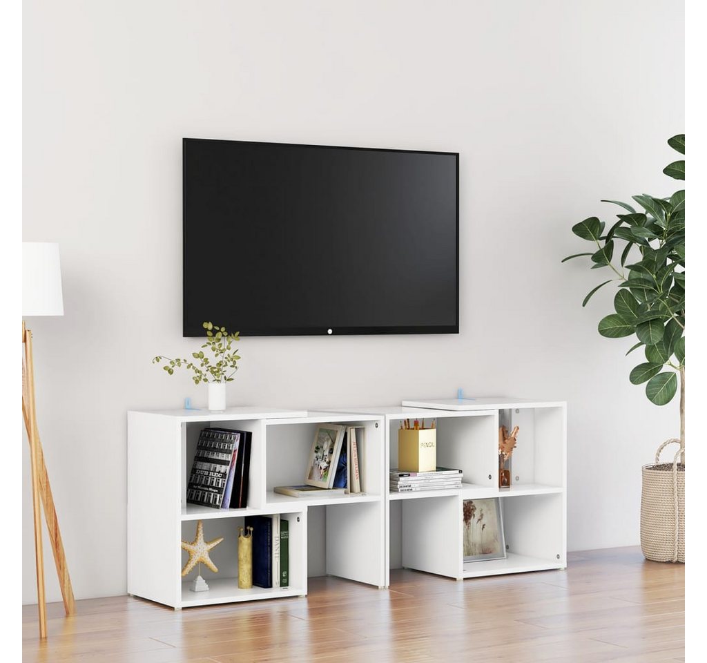 furnicato TV-Schrank Weiß 104x30x52 cm Holzwerkstoff (1-St) von furnicato