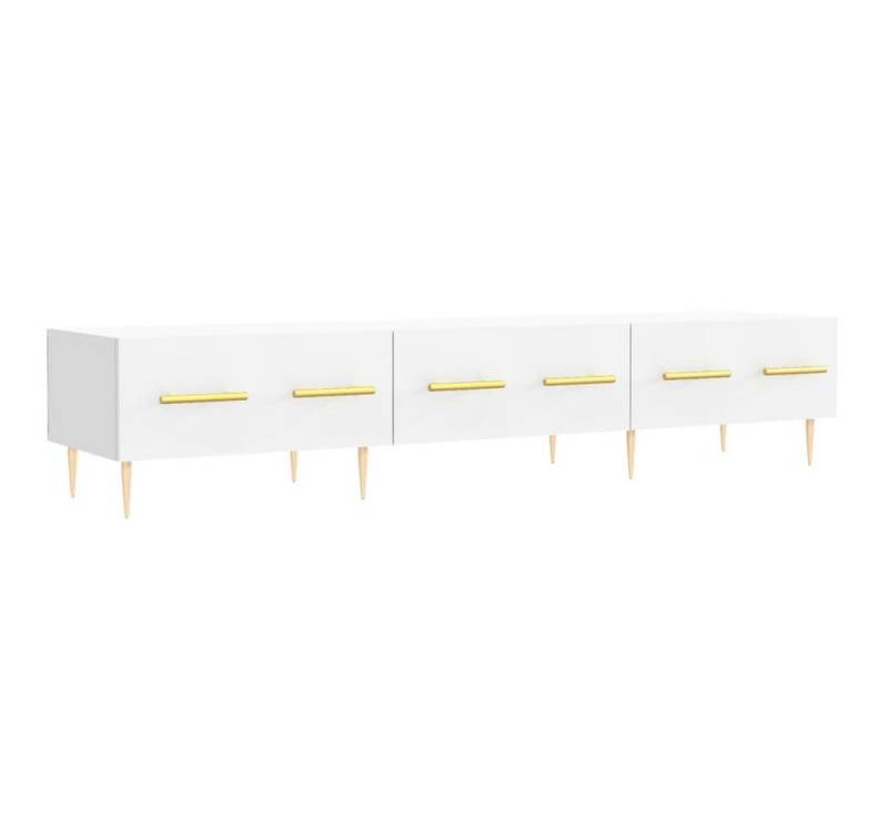 furnicato TV-Schrank Weiß 150x36x30 cm Holzwerkstoff (1-St) von furnicato