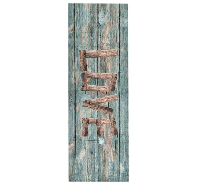 furnicato Teppich Küchenbodenmatte Waschbar Love 45x150 cm furnicato Teppich Küchenbodenmatte Waschbar Love 45x150 cm von furnicato