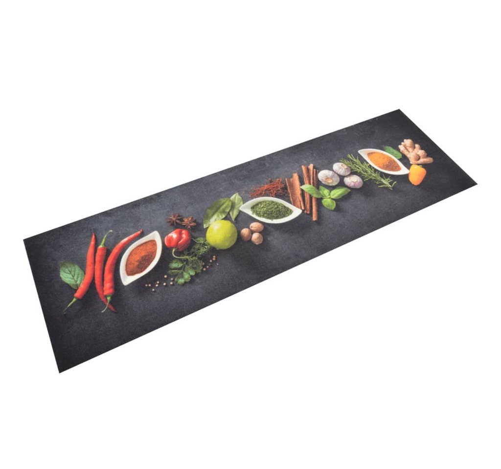 furnicato Teppich Küchenteppich Waschbar Gewürze 45x150 cm Samt furnicato Teppich Küchenteppich Waschbar Gewürze 45x150 cm Samt von furnicato