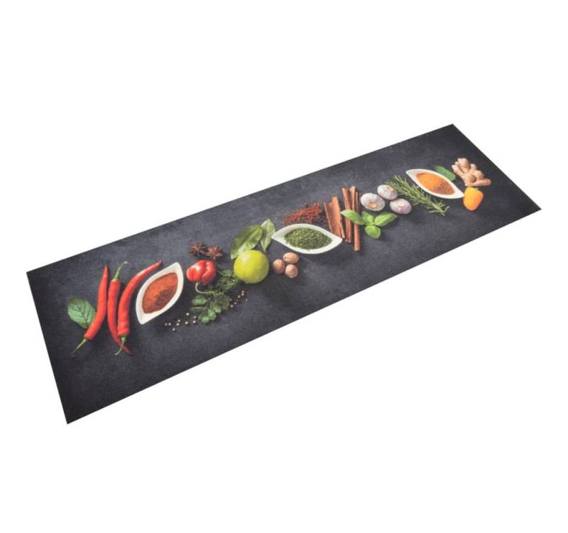 furnicato Teppich Küchenteppich Waschbar Gewürze 45x150 cm Samt furnicato Teppich Küchenteppich Waschbar Gewürze 45x150 cm Samt von furnicato