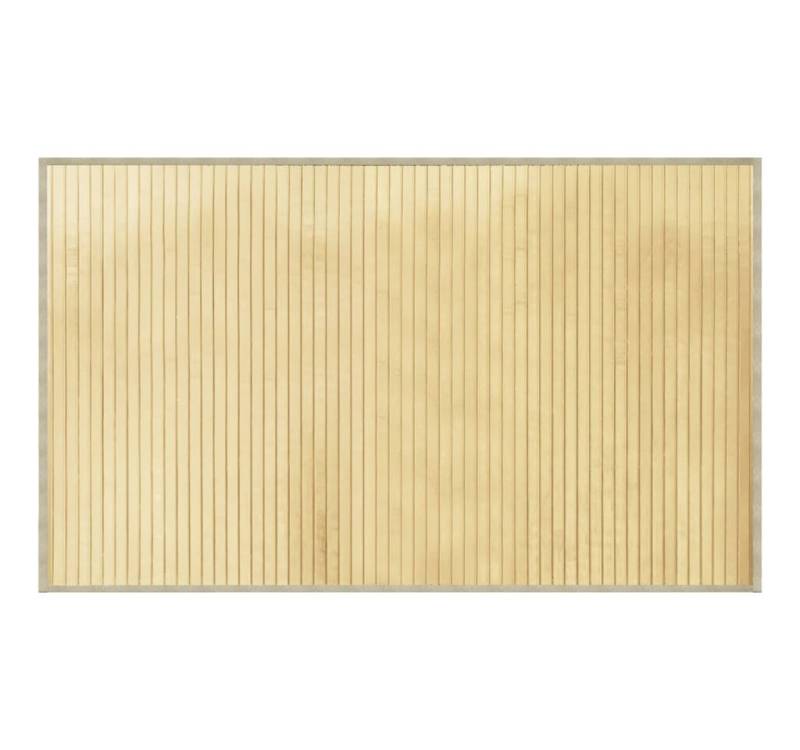 furnicato Teppich Rechteckig Hell Natur 60x100 cm Bambus von furnicato