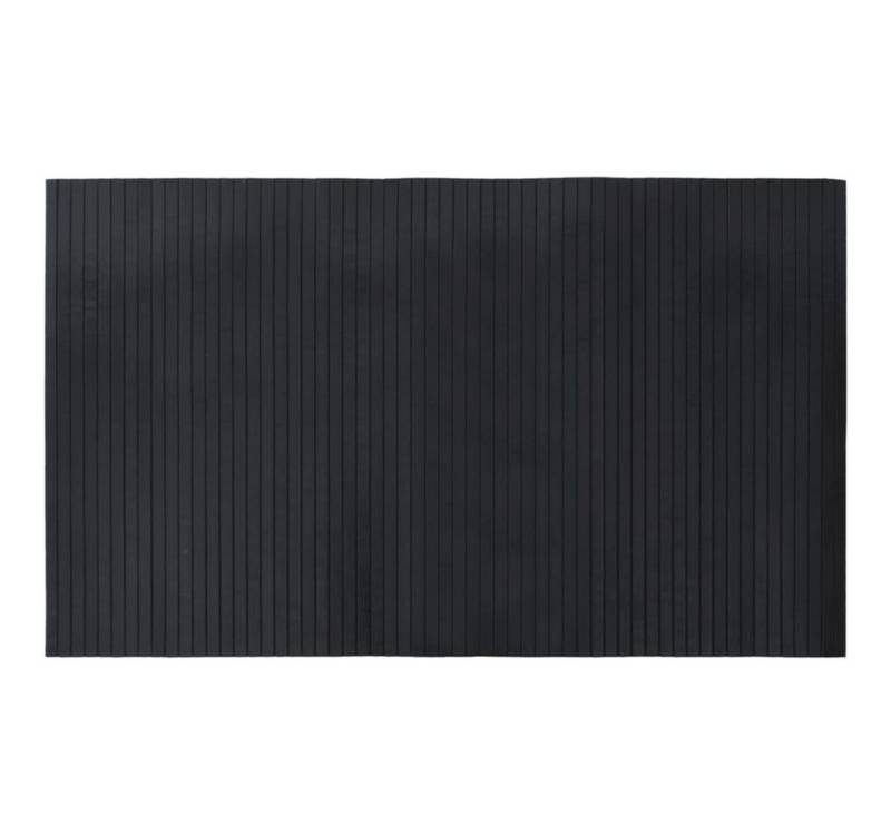furnicato Teppich Rechteckig Schwarz 60x100 cm Bambus furnicato Teppich Rechteckig Schwarz 60x100 cm Bambus von furnicato