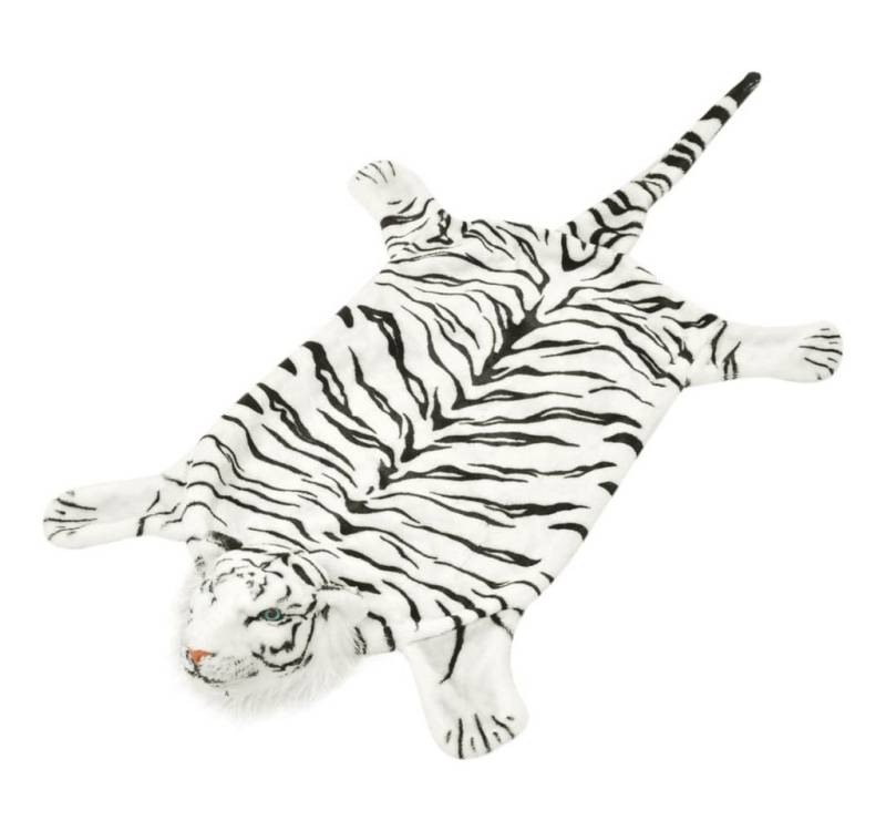 furnicato Teppich Tigerfell Plüsch 144 cm Weiß furnicato Teppich Tigerfell Plüsch 144 cm Weiß von furnicato