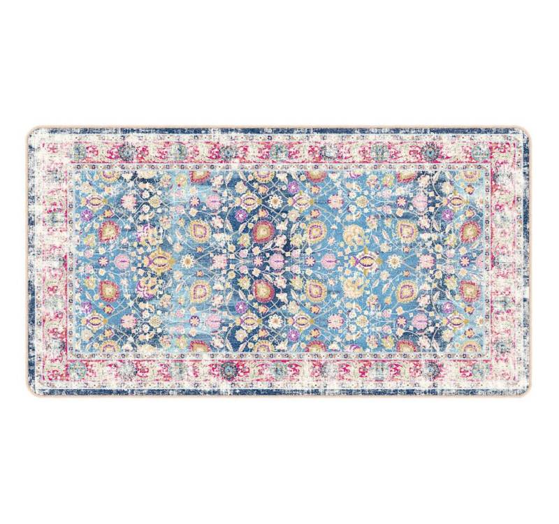 furnicato Teppich Waschbar Mehrfarbig 80x150 cm Rutschfest furnicato Teppich Waschbar Mehrfarbig 80x150 cm Rutschfest von furnicato