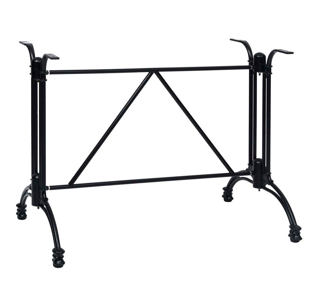 furnicato Tischbein Bistrotisch-Gestell Schwarz 93x60x72 cm Aluminiumguss furnicato Tischbein Bistrotisch-Gestell Schwarz 93x60x72 cm Aluminiumguss von furnicato