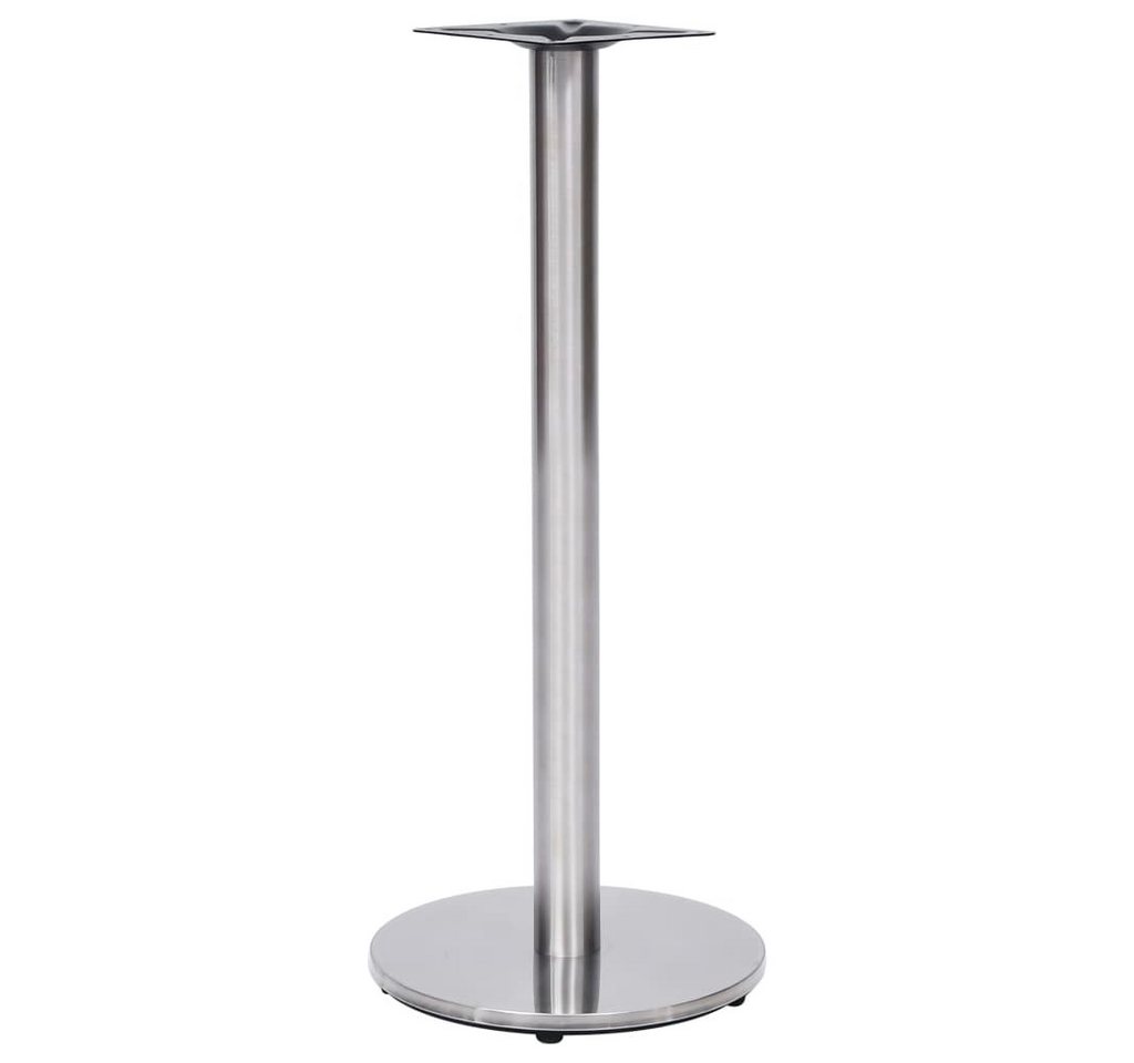 furnicato Tischbein Bistrotisch-Gestell Silbern Ø45x107 cm Edelstahl furnicato Tischbein Bistrotisch-Gestell Silbern Ø45x107 cm Edelstahl von furnicato