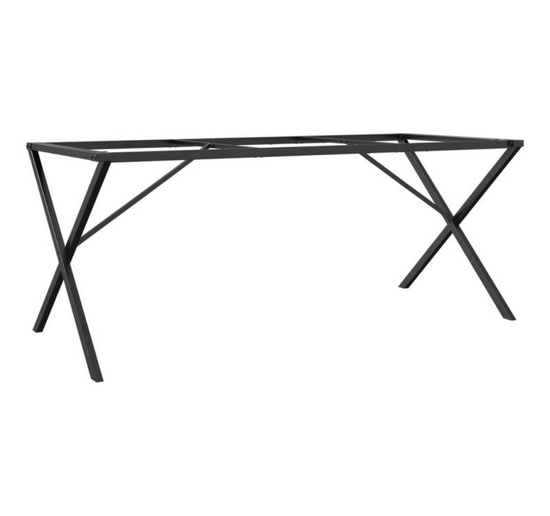 furnicato Tischbein Esstisch-Gestell in X-Form 160x80x73 cm Stahl furnicato Tischbein Esstisch-Gestell in X-Form 160x80x73 cm Stahl von furnicato
