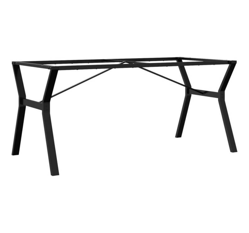furnicato Tischbein Esstisch-Gestell in Y-Form 160x80x73 cm Stahl von furnicato