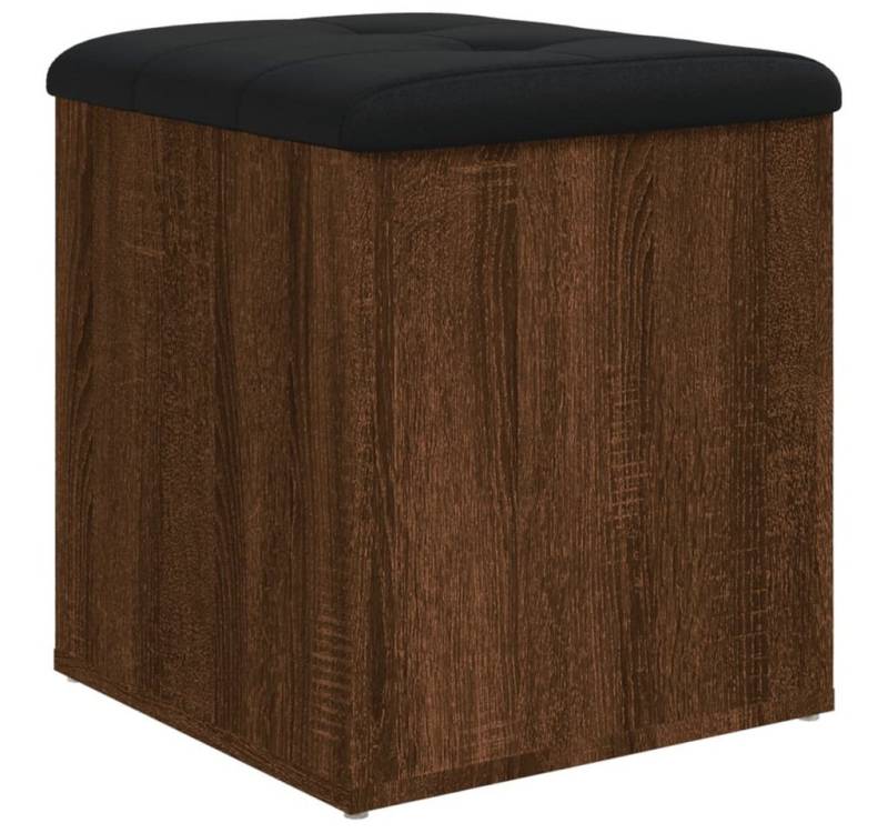 furnicato Truhenbank Sitzbank mit Stauraum Braun Eiche 42x42x45 cm Holzwerkstoff (1-St) von furnicato