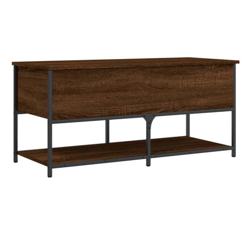 furnicato Truhenbank Sitzbank mit Stauraum Braun Eichen-Optik 100x42,5x47 cm (1-St) von furnicato