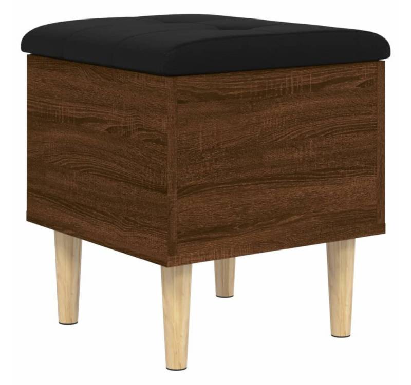 furnicato Truhenbank Sitzbank mit Stauraum Braun Eichen-Optik 42x42x46 cm (1-St) von furnicato
