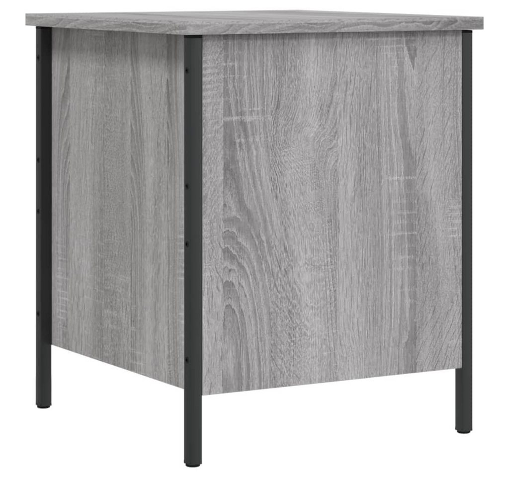 furnicato Truhenbank Sitzbank mit Stauraum Grau Sonoma 40x42,5x50 cm Holzwerkstoff (1-St) von furnicato