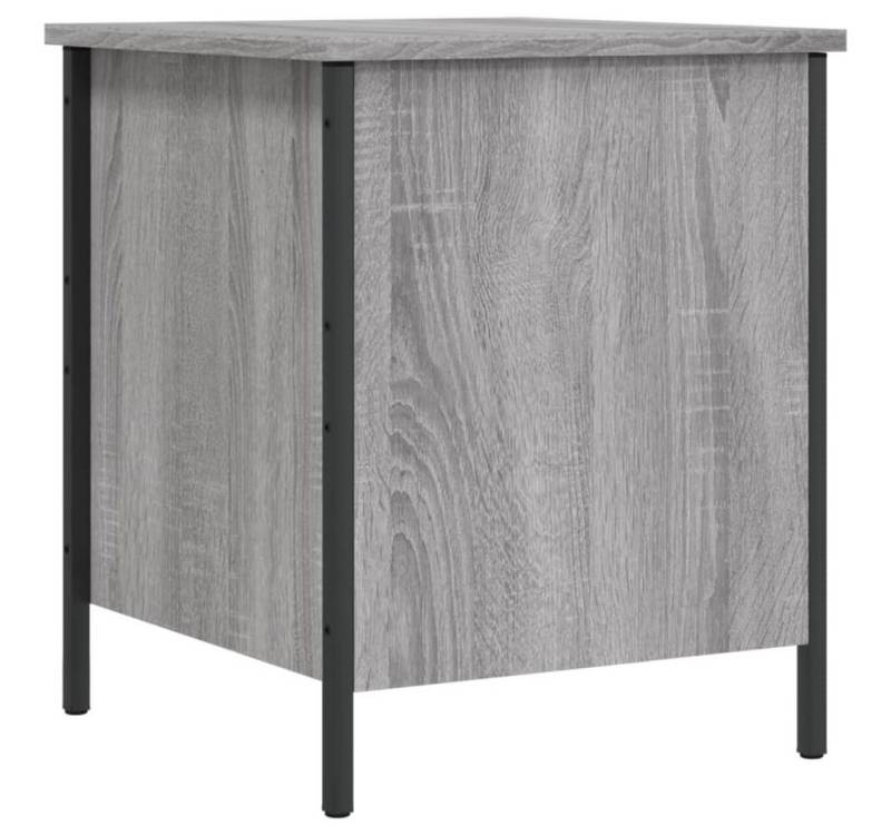 furnicato Truhenbank Sitzbank mit Stauraum Grau Sonoma 40x42,5x50 cm Holzwerkstoff (1-St) von furnicato