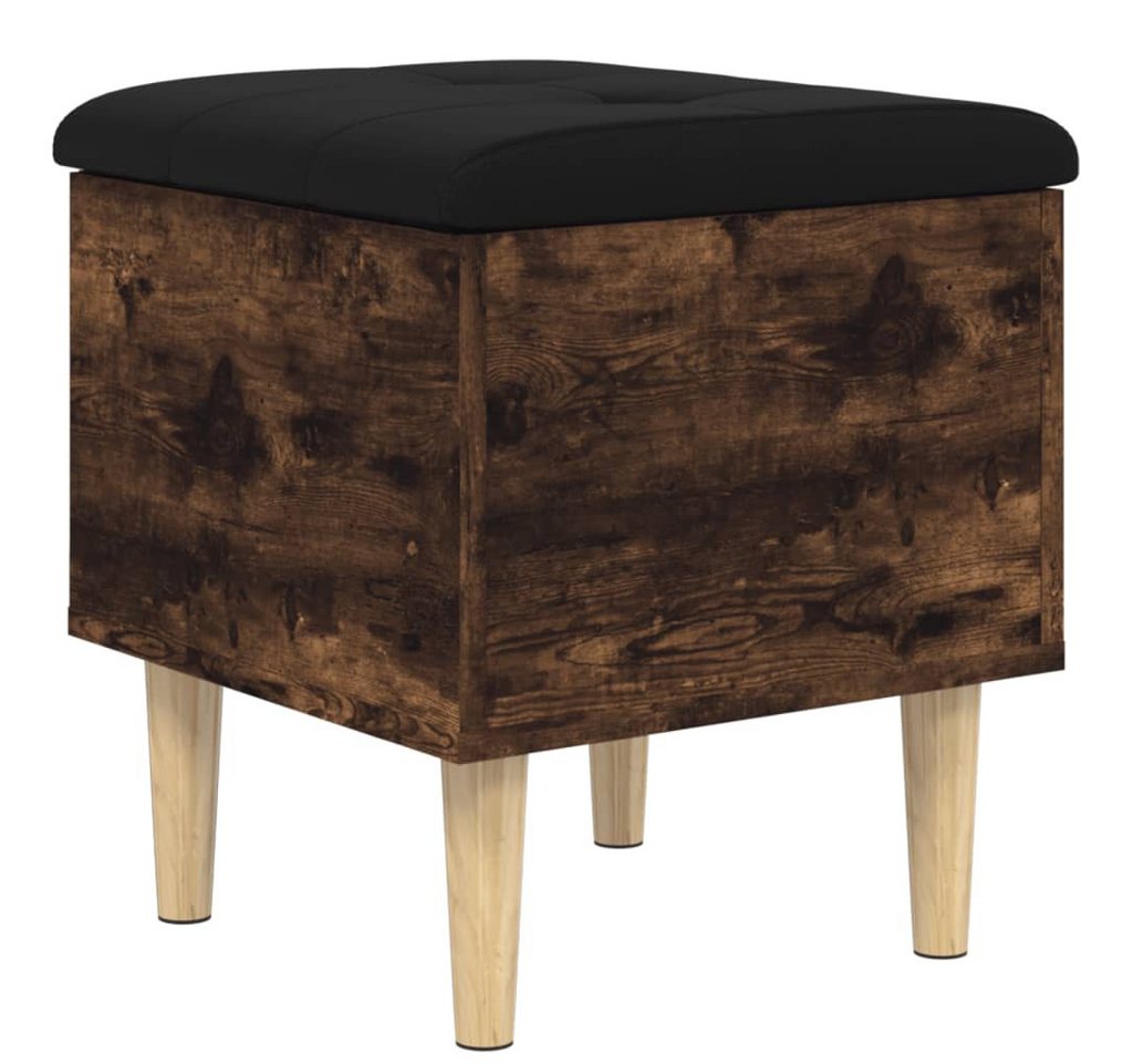 furnicato Truhenbank Sitzbank mit Stauraum Räuchereiche 42x42x46 cm Holzwerkstoff (1-St) von furnicato