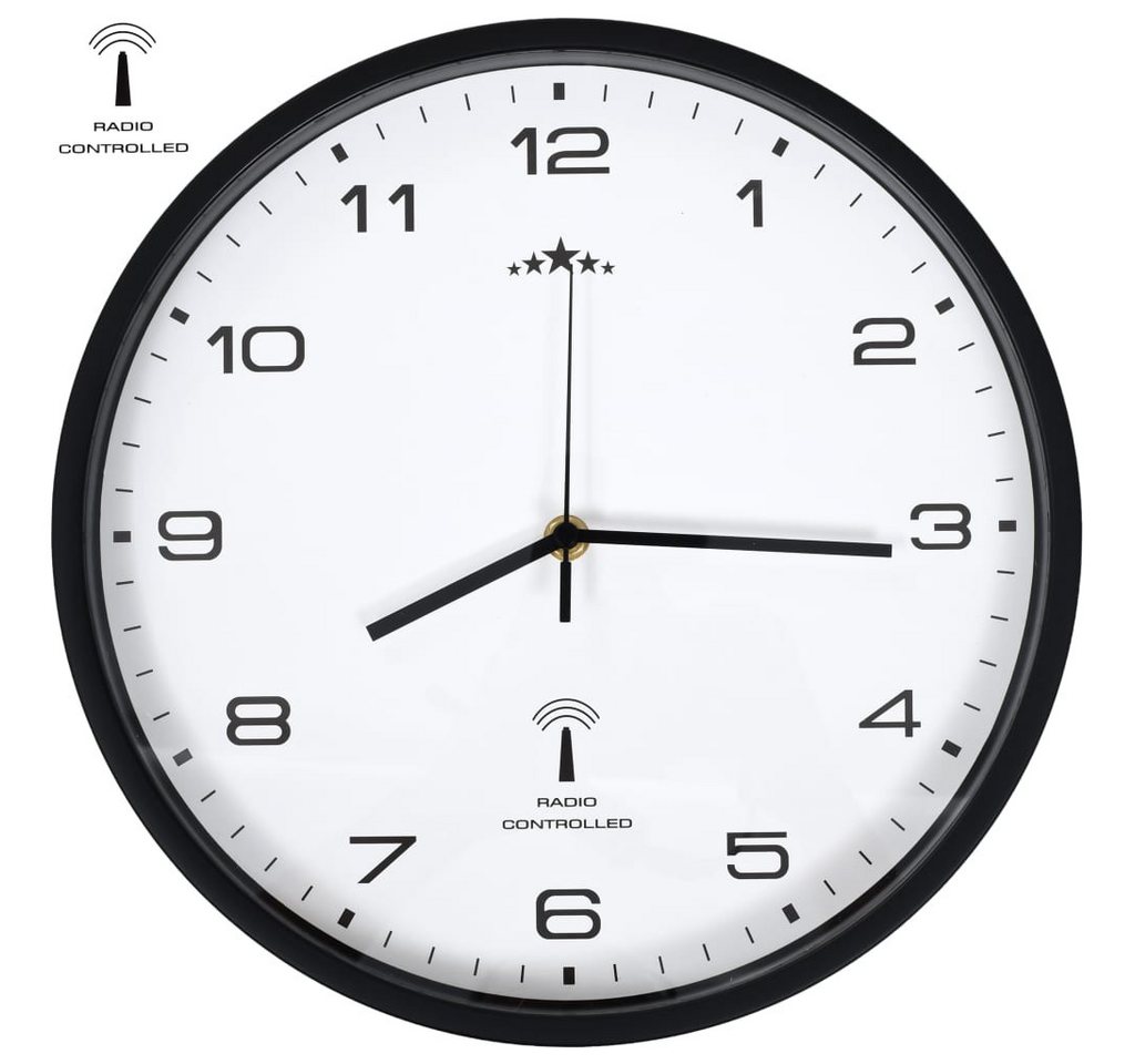 furnicato Uhr Funkwanduhr Quarzwerk 31 cm Weiß & Schwarz furnicato Uhr Funkwanduhr Quarzwerk 31 cm Weiß & Schwarz von furnicato