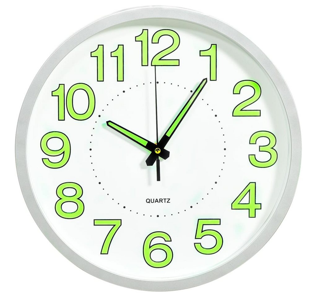 furnicato Uhr Leuchtende Wanduhr Weiß 30 cm furnicato Uhr Leuchtende Wanduhr Weiß 30 cm von furnicato