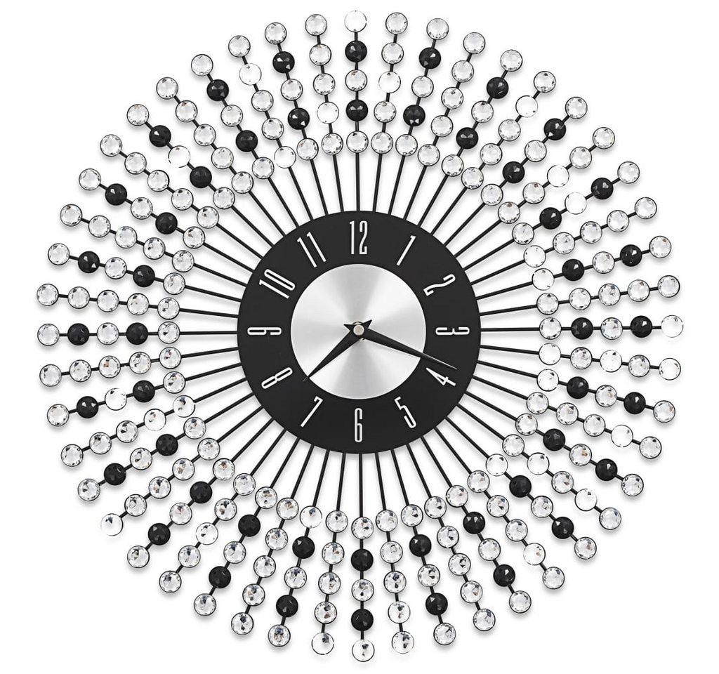 furnicato Uhr Wanduhr Metall 43 cm Schwarz furnicato Uhr Wanduhr Metall 43 cm Schwarz von furnicato