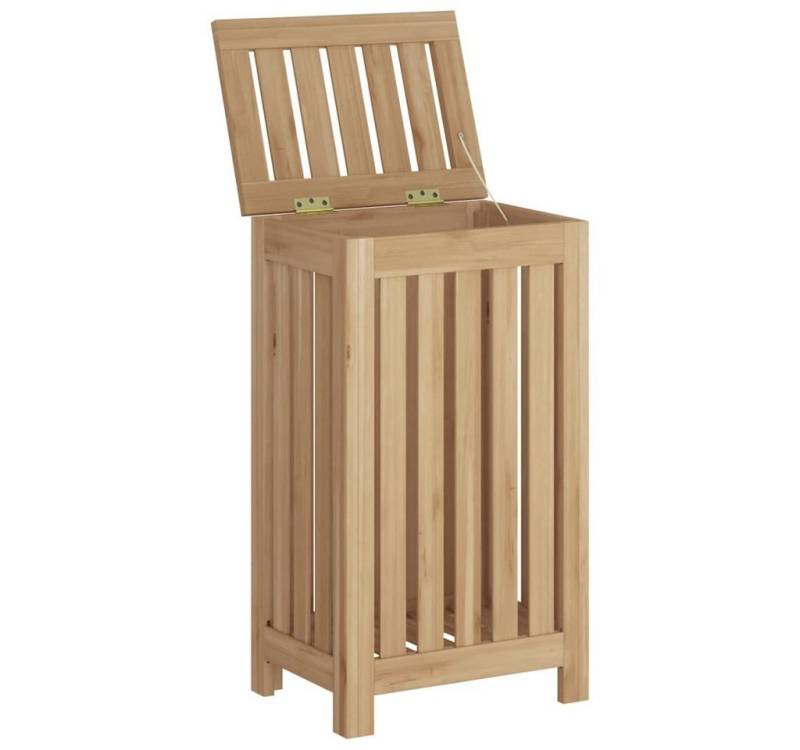 furnicato Wäschekorb Wäschebehälter 35x25x60 cm Massivholz (1 St) von furnicato