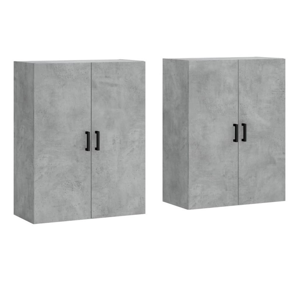 furnicato Wandhängeschrank Wandschränke 2 Stk. Betongrau 69,5x34x90 cm, 2-tlg. furnicato Wandhängeschrank Wandschränke 2 Stk. Betongrau 69,5x34x90 cm, 2-tlg. von furnicato