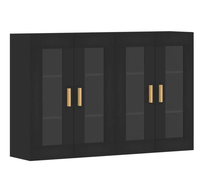 furnicato Wandhängeschrank Wandschränke 2 Stk. Schwarz Holzwerkstoff, 2-tlg. furnicato Wandhängeschrank Wandschränke 2 Stk. Schwarz Holzwerkstoff, 2-tlg. von furnicato