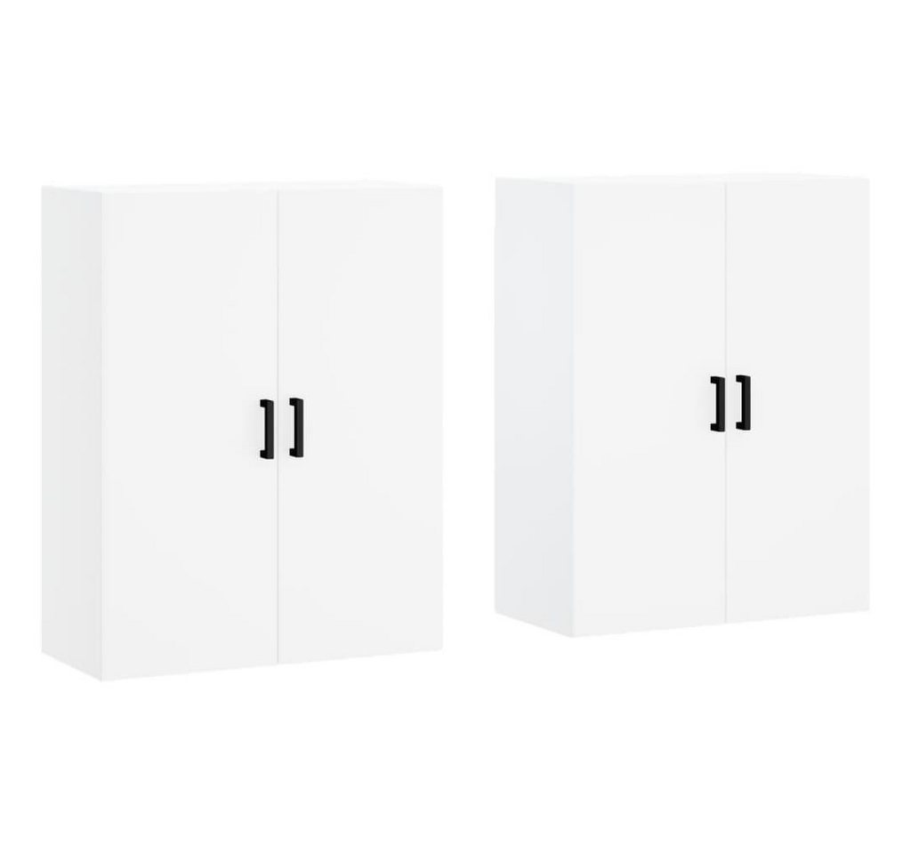 furnicato Wandhängeschrank Wandschränke 2 Stk. Weiß 69,5x34x90 cm, 2-tlg. furnicato Wandhängeschrank Wandschränke 2 Stk. Weiß 69,5x34x90 cm, 2-tlg. von furnicato